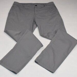 Bird Dogs Boom Stick Chino Pants Men's 34x34 Grey Stretch Performance Golf
